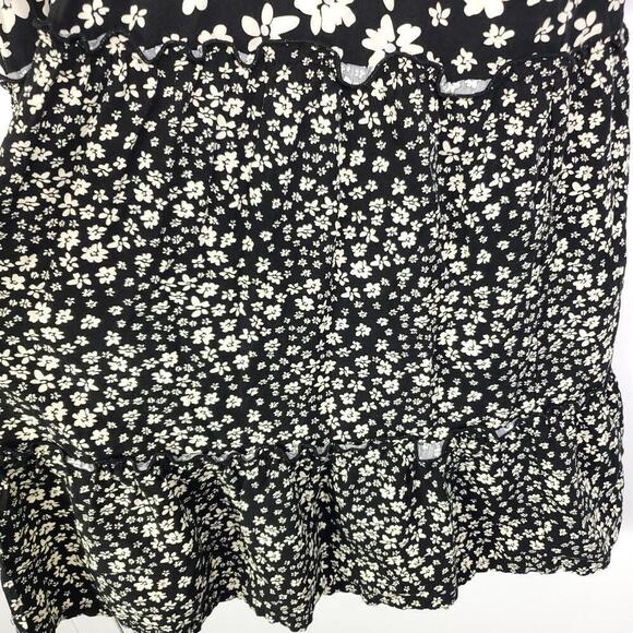 Maurices Top Womens XXL Kimono Pull On Daisy FLorals Spring Peplum Waist Casual - Picture 4 of 12